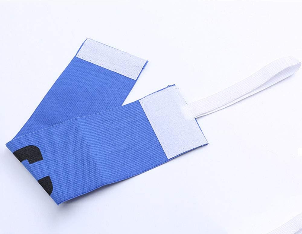 6 Pieces Elastic Soccer Captain Armband Adjustable Football Basketball Player Bands for Adult Youth - Image 3