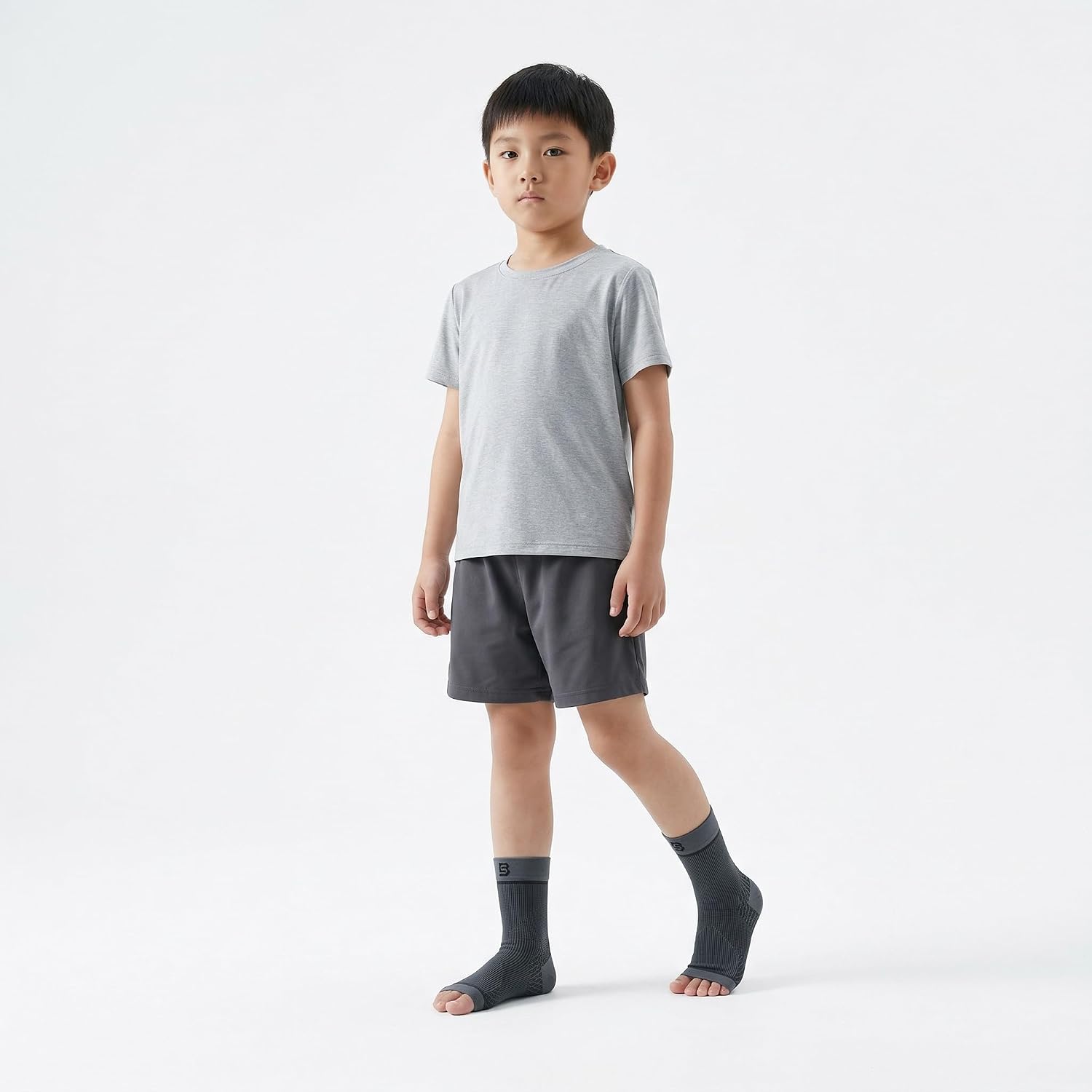 NMK Kids Compression Ankle Brace Youth Ankle Support Sleeve for Arthritis Boys Girls Basketball Soccer Running(1 Pair) - Image 6