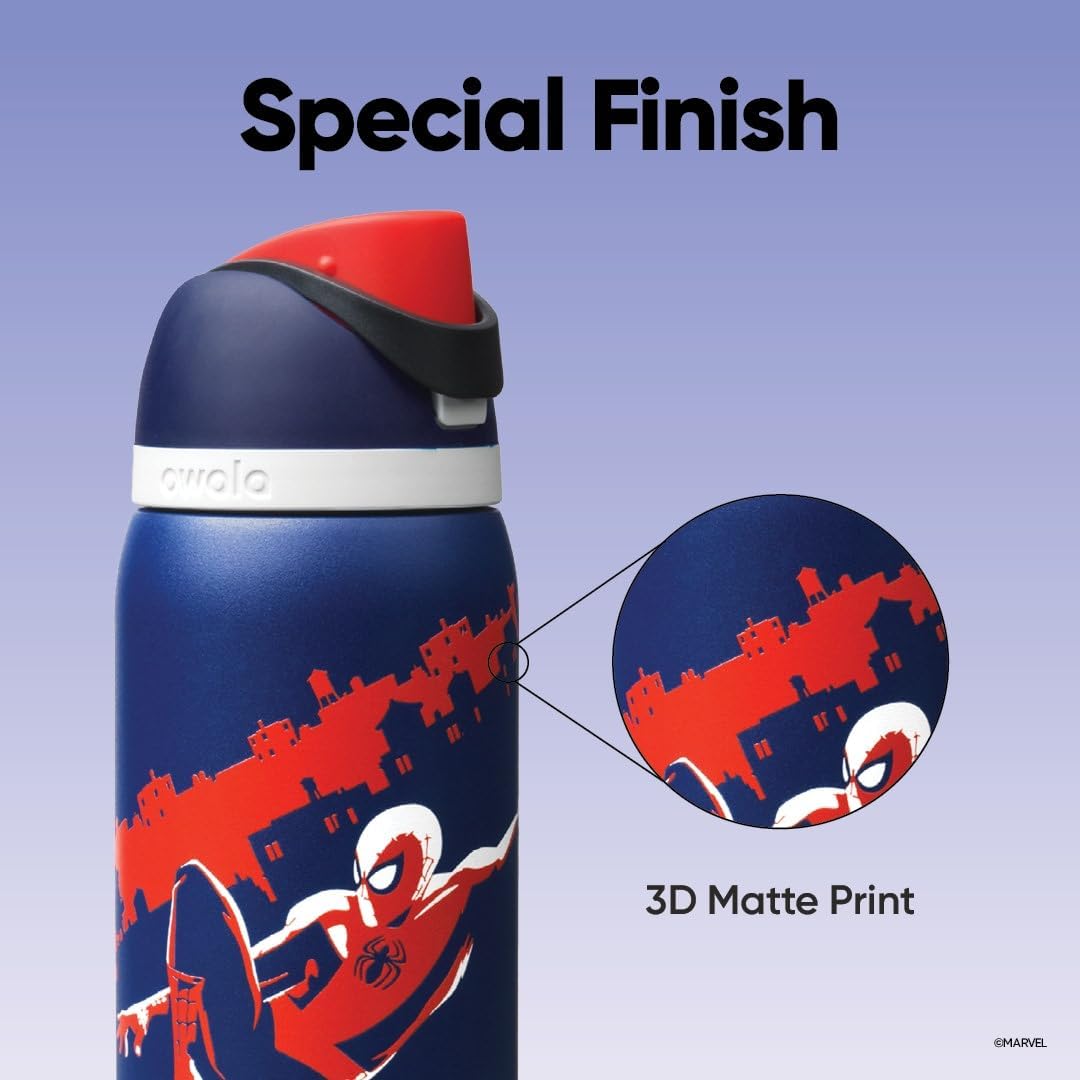 Owala Marvel FreeSip Stainless Steel Water Bottle 32 oz Swing of Things - Image 4