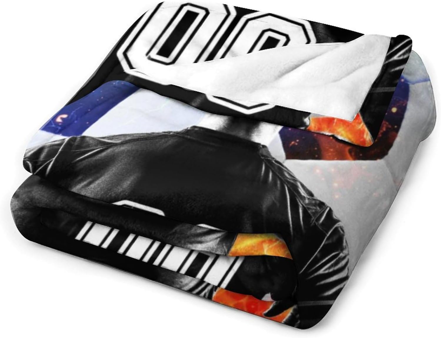 Personalized Soccer Throw Blanket 50"x40" for Kids Girls Boys | Soft, Lightweight, Cozy for All Season Use, Warm Flannel Sports Themed Blankets for Sofa, Lap, Chair - Image 6