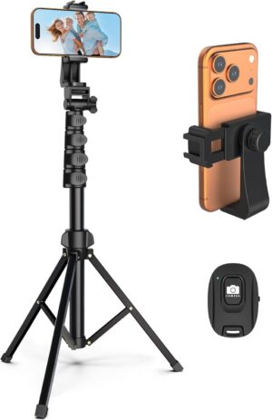 Liphisy 64” Tripod for Cell Phone...