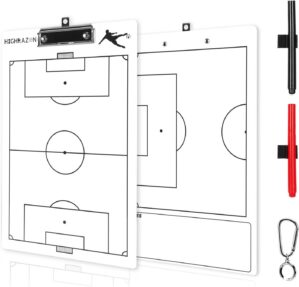 Soccer Coaches Clipboard, White Dou...