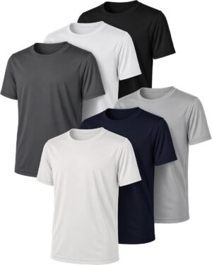 PURE CHAMP Boys Athletic Shirts 6 P...