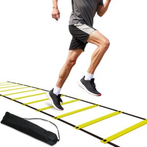 20ft Adjustable Agility Speed Ladde...