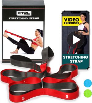 Stretching Strap with Loops –...