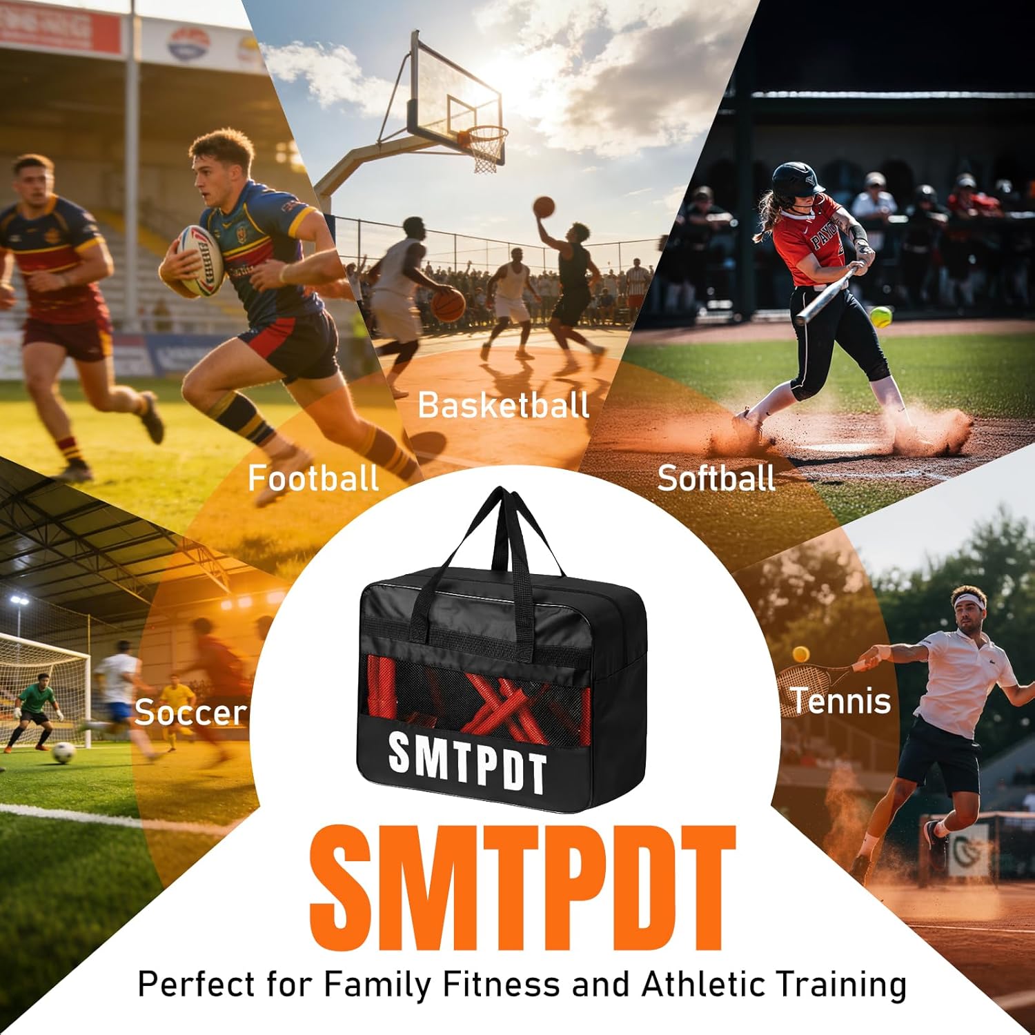 Agility Ladder,Soccer Training Equipment Set,20ft Speed Ladder,4 Agility Hurdles,Football Basketball Training Equipment,Football Accessories for Kids Youth Adults | Footwork, Speed & Agility Training - Image 5