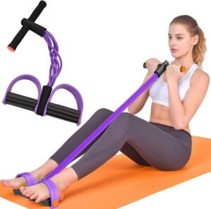 Pedal Resistance Band with Handles,...