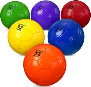 HyDren 6 Pack Soccer Balls Bulk wit...