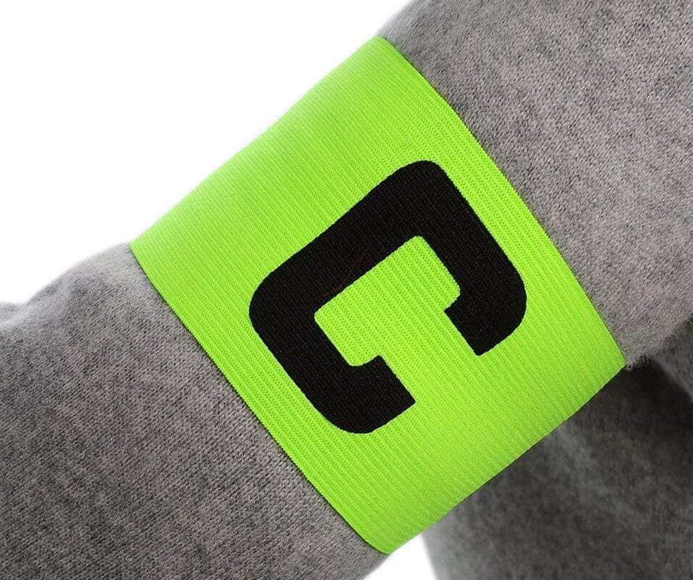 6 Pieces Elastic Soccer Captain Armband Adjustable Football Basketball Player Bands for Adult Youth - Image 6