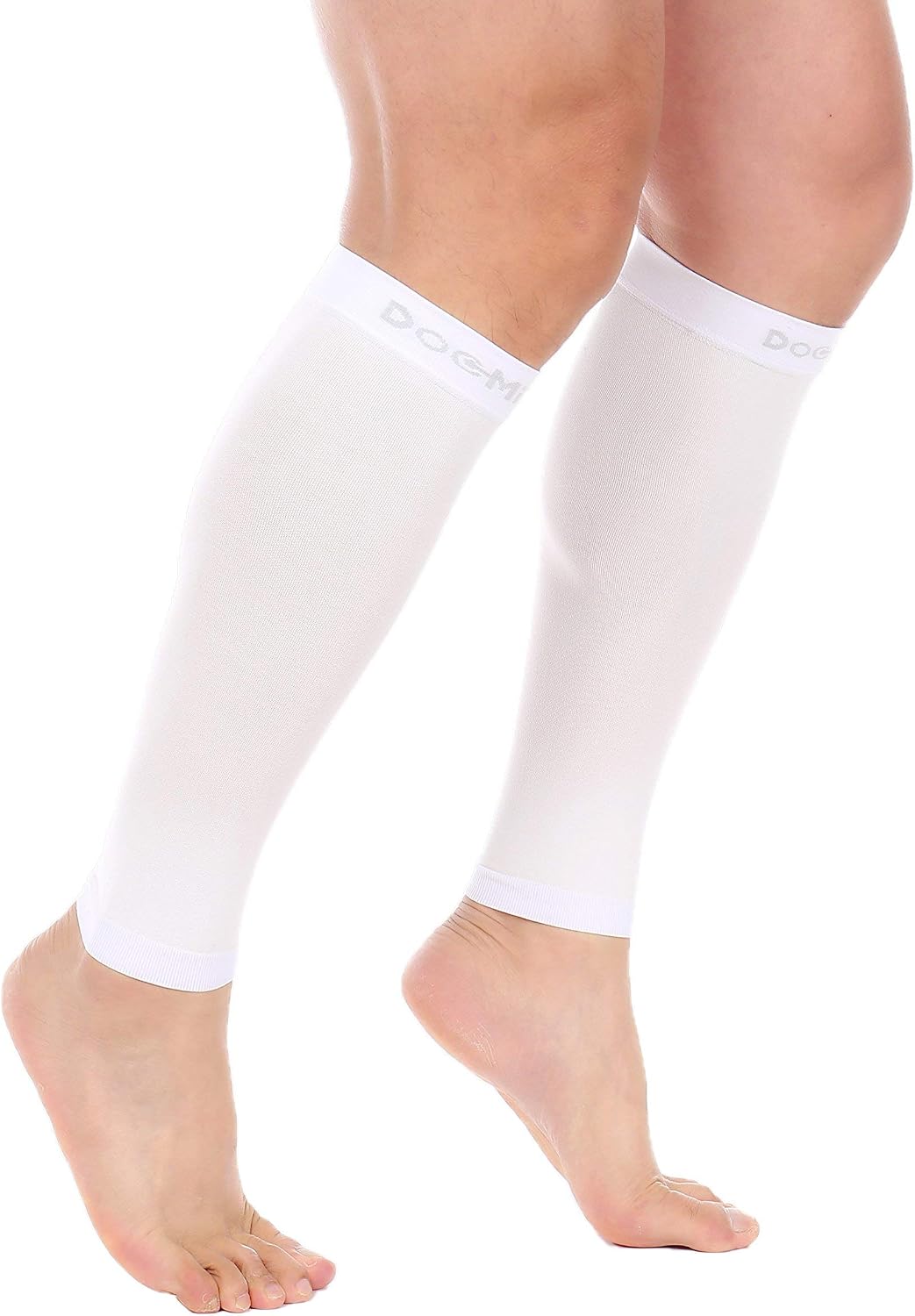 Doc Miller Compression Calf Sleeve for Men & Women, 20-30mmHg | Graduated Support for Running, Shin Splints, Calf Strain, Knee High, Small to 6XL Plus Size - Image 8