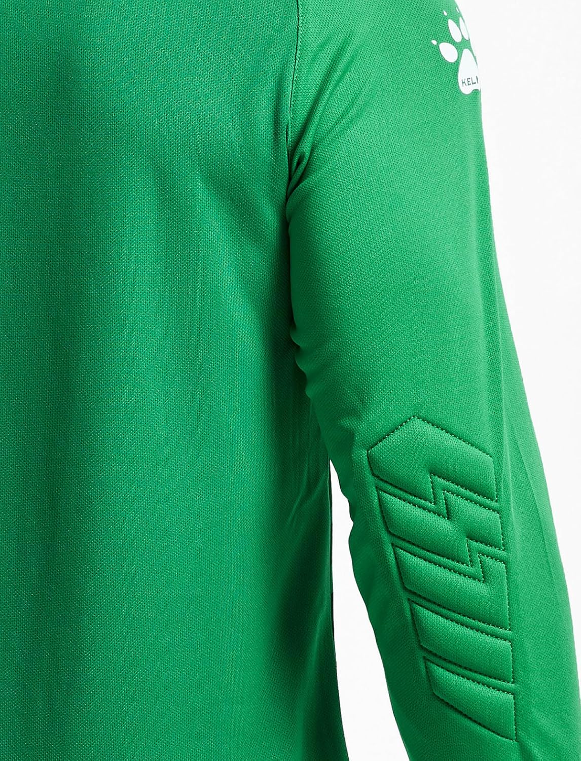 KELME Kids Goalie Shirt,Goalkeeper Jersey Padded Long Sleeve Soccer Football Training Uniform for Youth,Green Kid Size 12 - Image 6