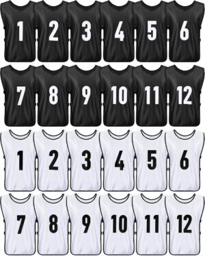 Yahenda 24 Pcs Sports Pinnies Socce...