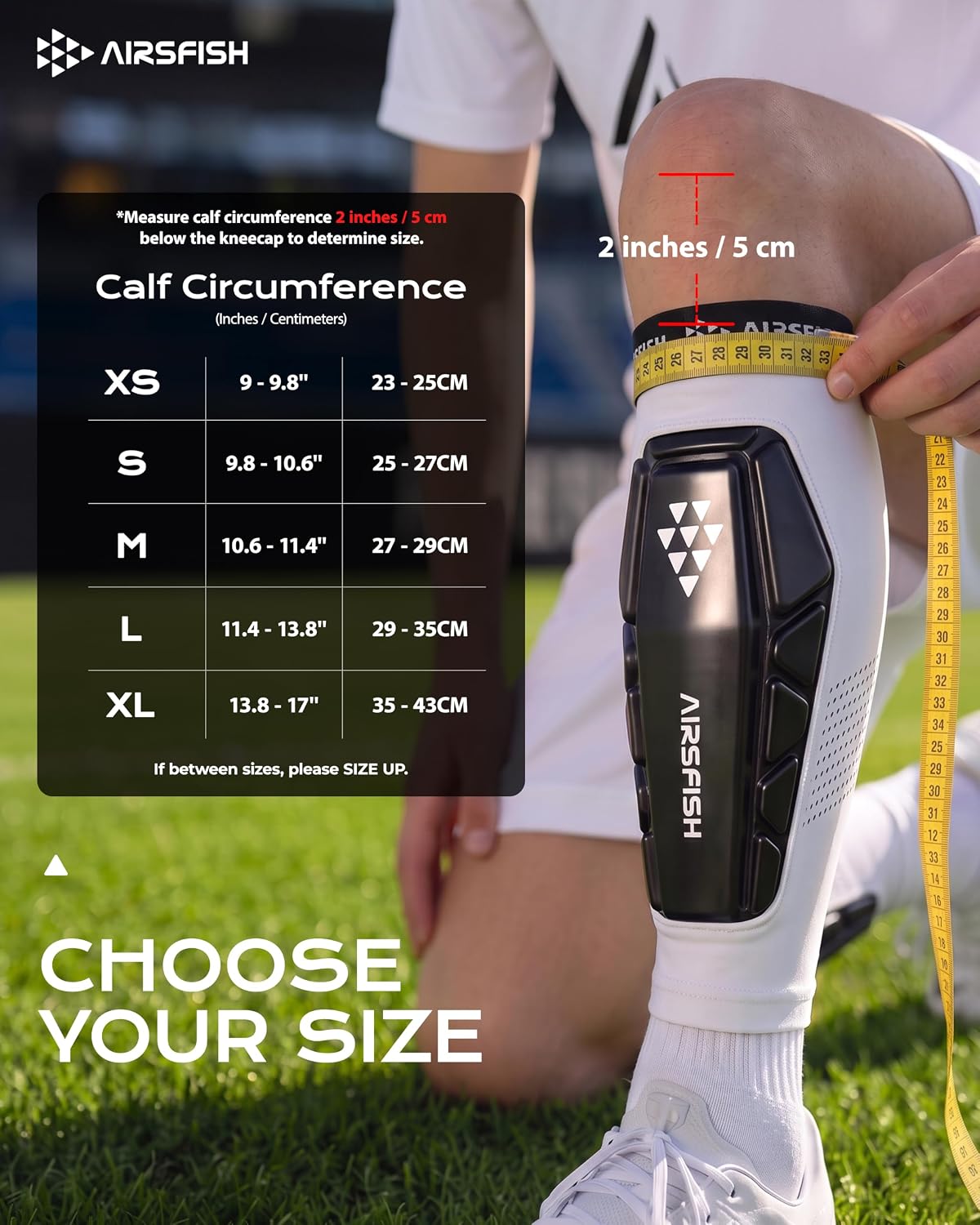 Soccer Shin Guards for Kid Youth, Protective Shin Defender Sleeve | Impact-Resistant Material | Breathable | Lightweight | Anti-slip Grip | Integrated One-Piece Tibia Protect | Machine-washable - Image 4