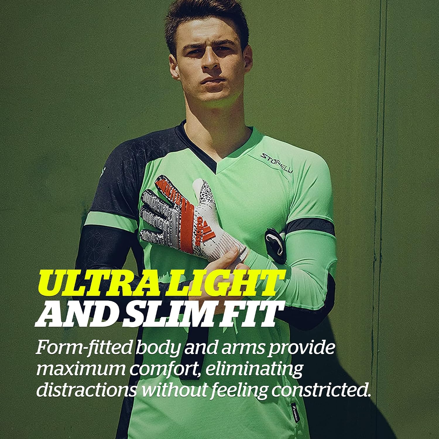 Storelli ExoShield Gladiator Goalkeeper Jersey, High-Impact Protection, Sweat-Wicking, Breathable Athletic Shirt for Soccer - Image 5
