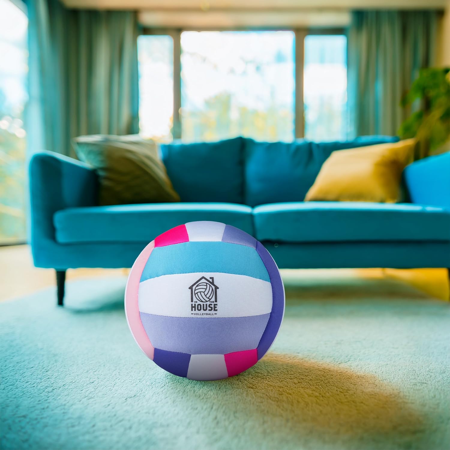 in The House Soft Indoor Volleyball for Boys & Girls (Ages 3+) – Realistic Feel - Training Ball for Indoor Play - Bring Vball Practice Home - Great Gift for Any Volleyball Player - Image 7