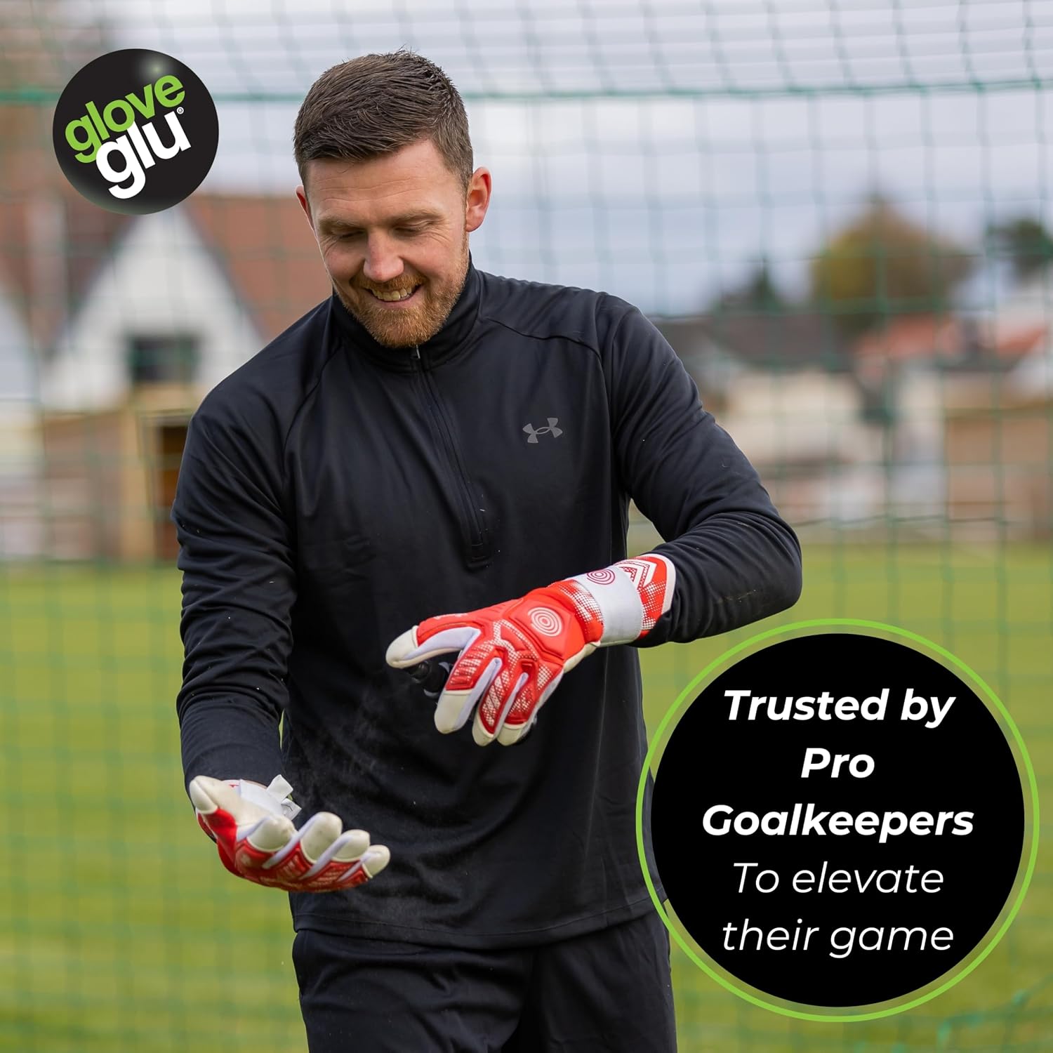 Gloveglu MEGAgrip Goalkeeper Glove Grip Spray | Advanced Goalkeeper Glove Palm Grip Reviver | Improved Catching & Better Ball Handling - Image 3
