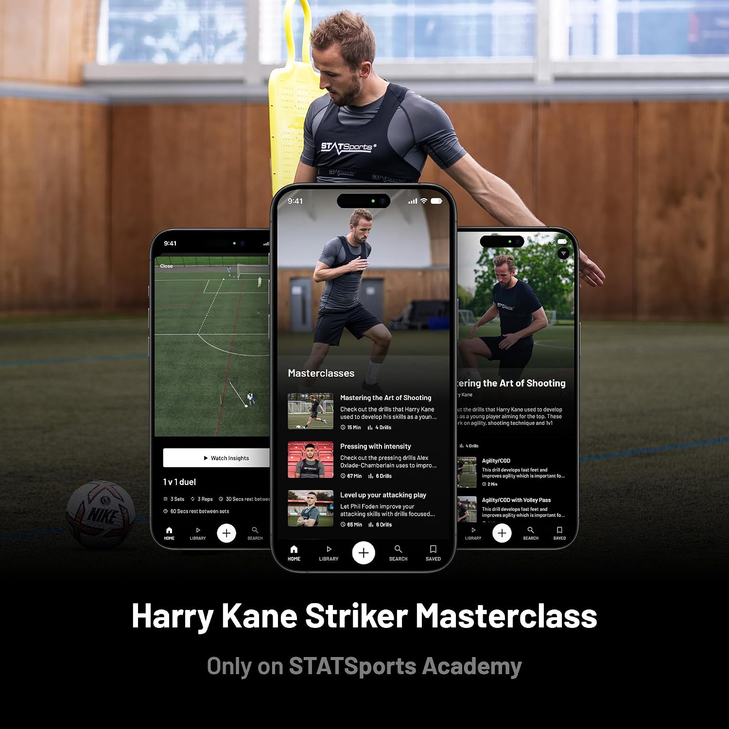 STATSports Academy GPS Soccer Tracker Vest – 24 Key Metrics | 200+ video drills, pro coaching, nutrition & recovery guidance, exclusive Premier League masterclasses, progress tracking - Image 6