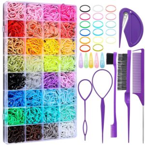 Auroray 32 Colors Small Hair Rubber...