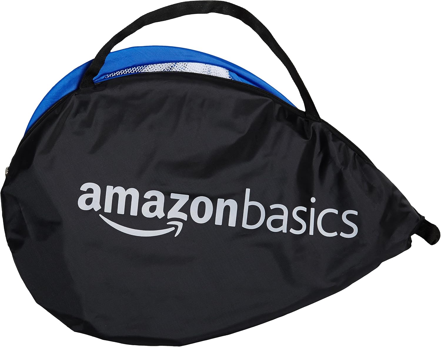Amazon Basics Portable Pop Up Soccer Goal Set for Kids, Training Equipment, Outdoor Sports Games, Backyard Soccer, Blue, 2-Pack - Image 5