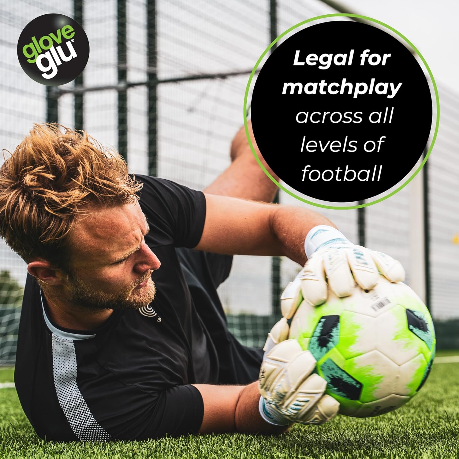 Gloveglu MEGAgrip Goalkeeper Glove Grip Spray | Advanced Goalkeeper Glove Palm Grip Reviver | Improved Catching & Better Ball Handling - Image 4
