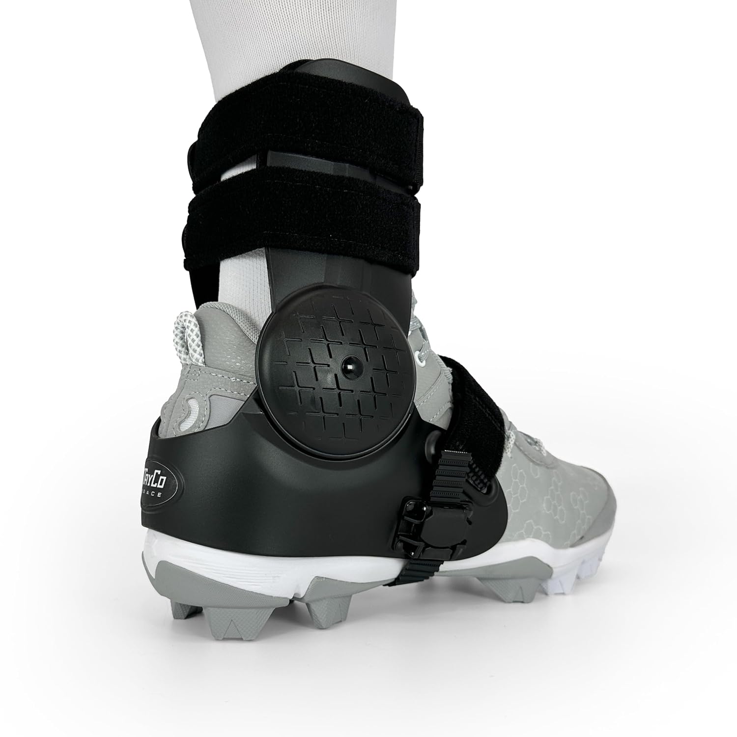 Over-the-Shoe AthleticX Ankle Support Brace for Football, Lacrosse, Hiking, Pickleball, Walking - Accelerate Return to Play & Sports, Unisex (Large, Right)