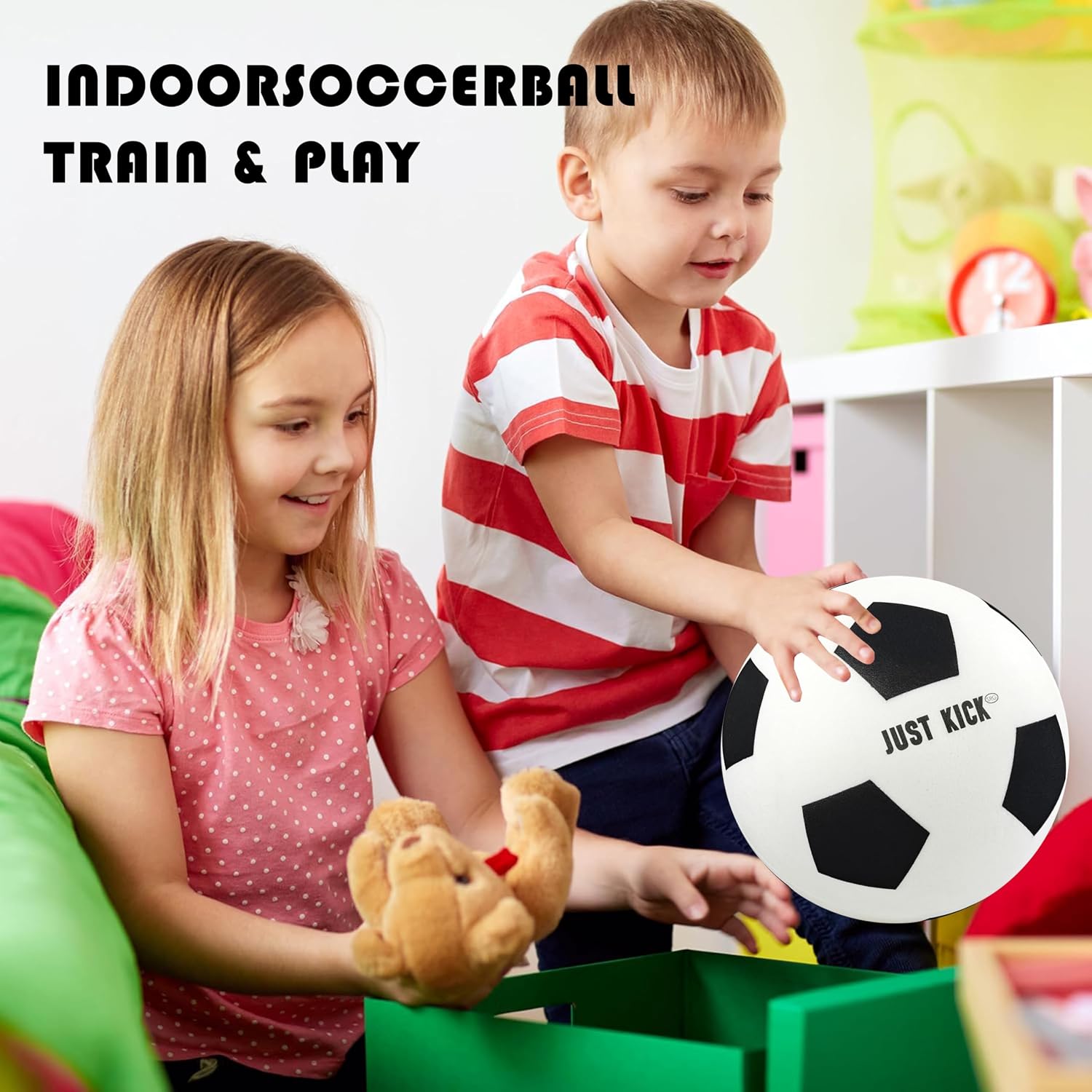SRG Silent Foam Soccer Ball – Airless Indoor House Ball for Quiet Training, Soft Durable Foam Design, Multi-Use for Dribbling Practice, Gift for Soccer Fans, Sizes 3/5 / 7 - Image 8
