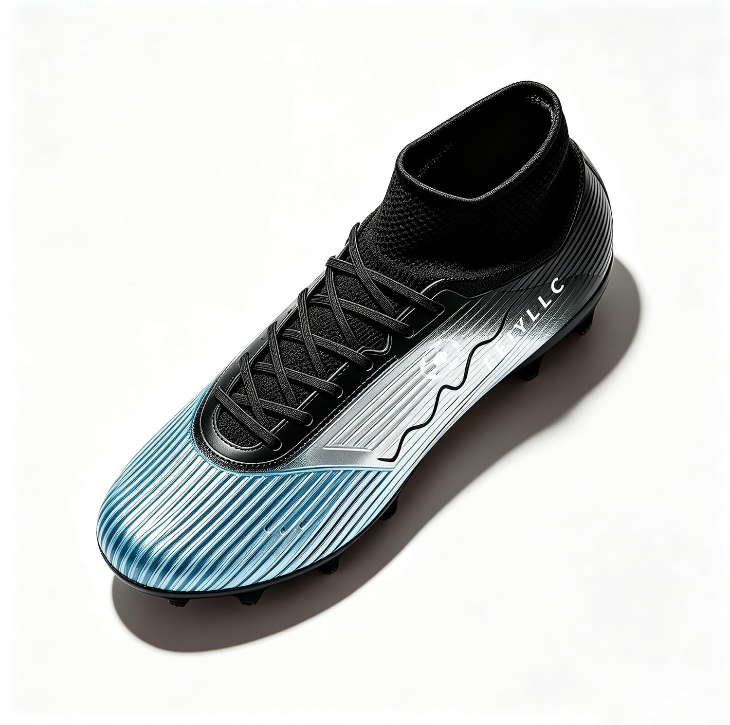 Unisex Soccer Cleats High-Top AG/FG Ankle Support Soccer Shoes Non-Slip Football Boots for Men Women Youth Artificial Grass Training & Match - Image 5
