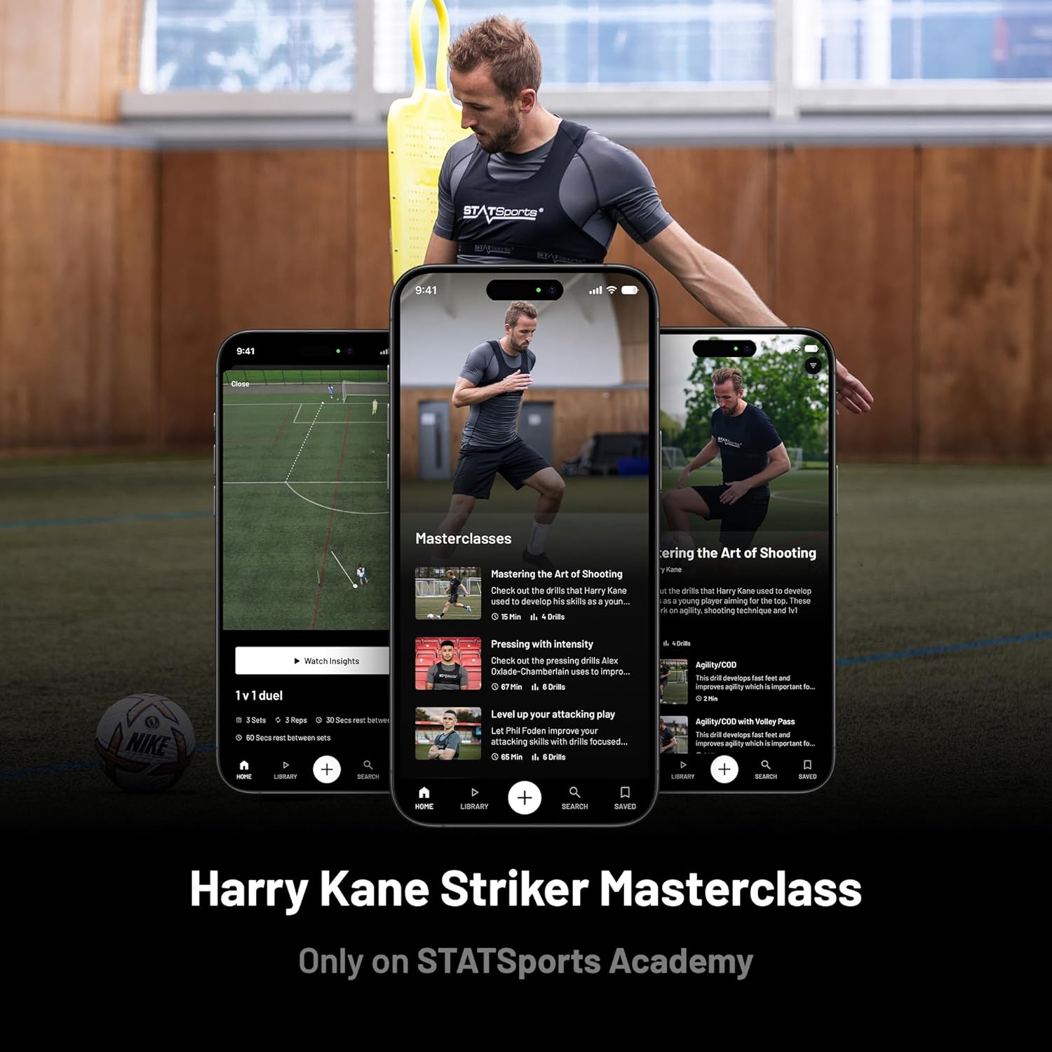 STATSports Academy GPS Soccer Tracker Vest – 24 Key Metrics | 200+ video drills, pro coaching, nutrition & recovery guidance, exclusive Premier League masterclasses, progress tracking - Image 6