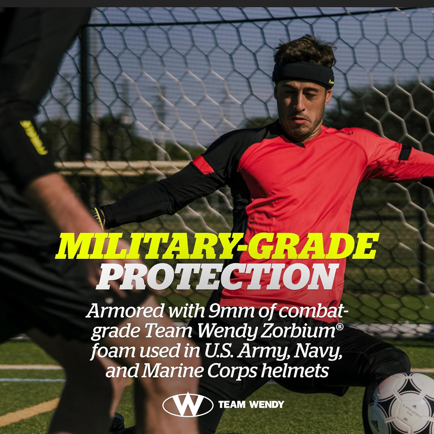 Storelli ExoShield Head Guard, Military-Grade Head Protection, Foam Padding Headband, Official Headgear of US Club Soccer - Image 3