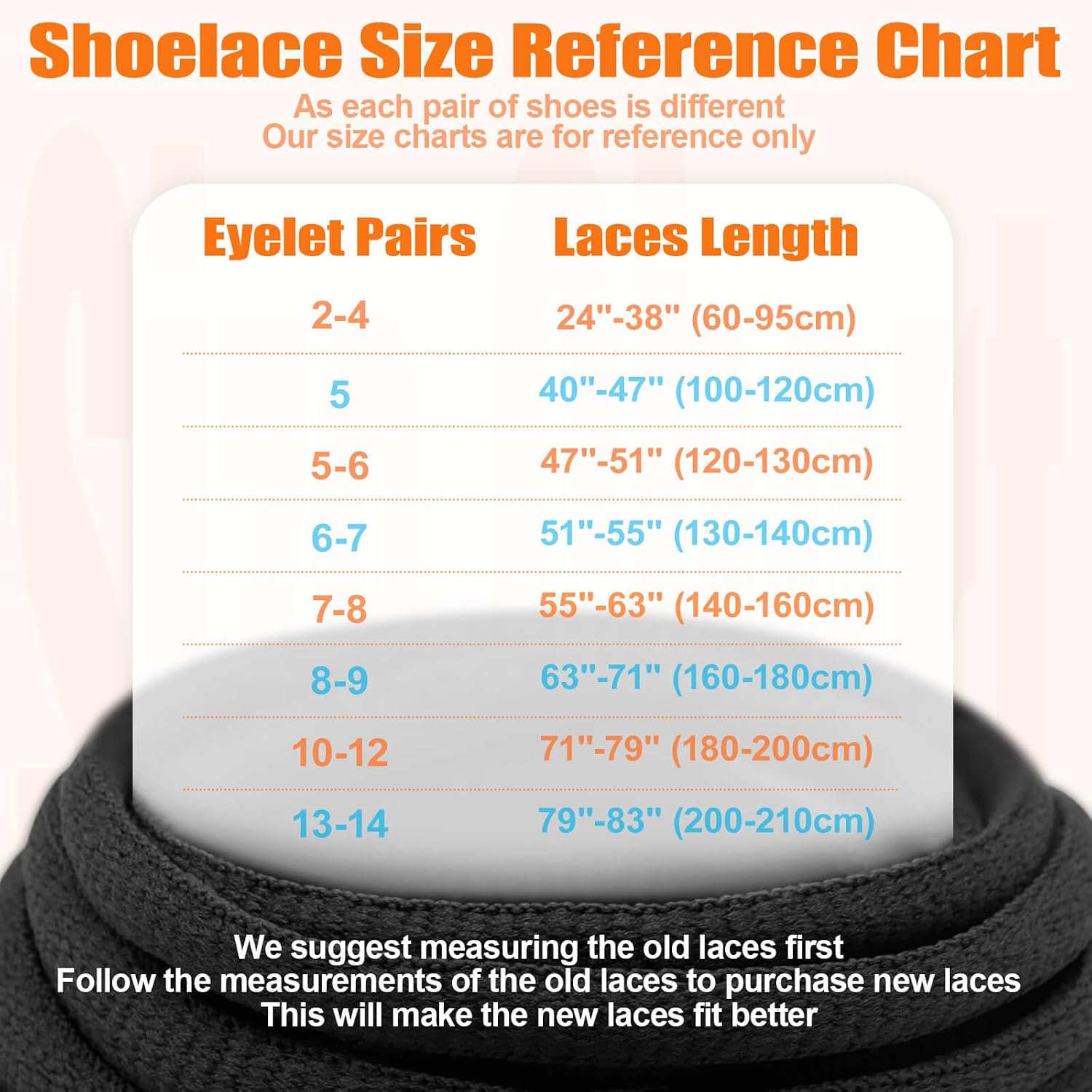 2Pair Oval Shoes laces 42 Colors Half Round 1/4" Athletic ShoeLaces for Sport/Running Shoes Shoe Strings - Image 5
