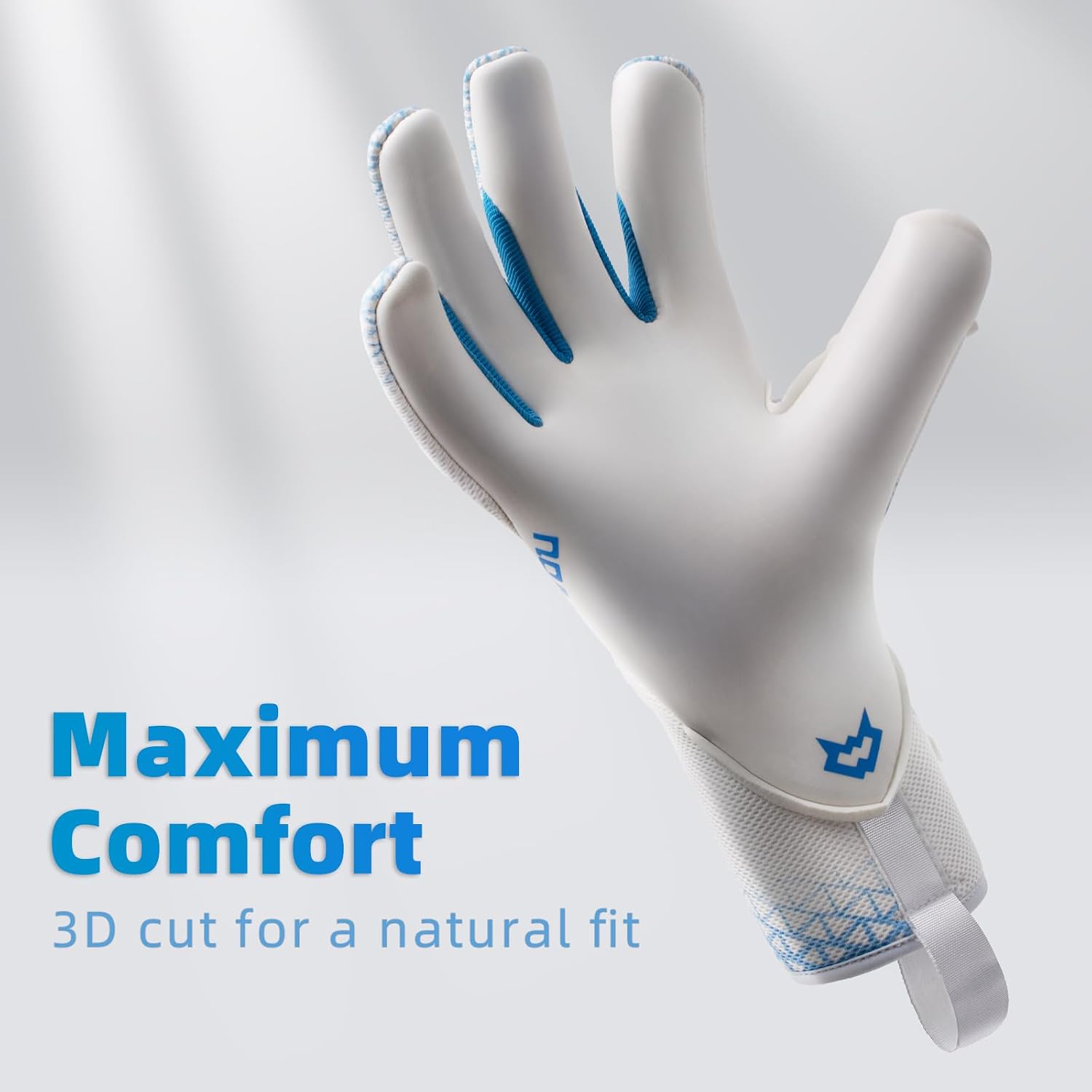 Professional Goalkeeper Gloves for Adults and Youth Soccer Goalie Gloves Breathable Soccer Gloves High Performance Guantes De Portero with 4+3mm Sticky Super Grip Latex Palm - Image 3