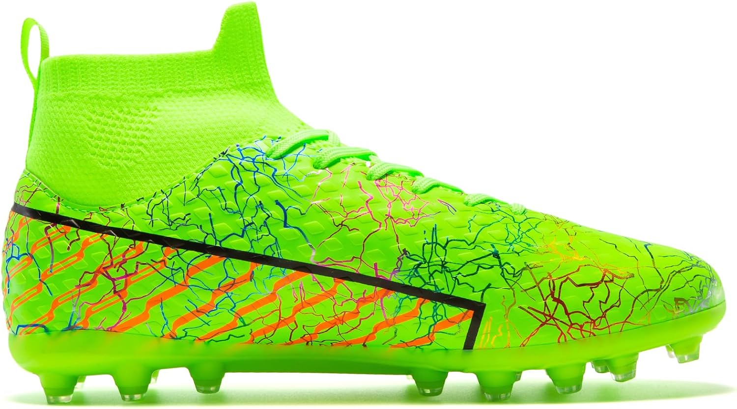 Youth Soccer Cleats - Lightweight High-Top Football Boots for Training - Image 5
