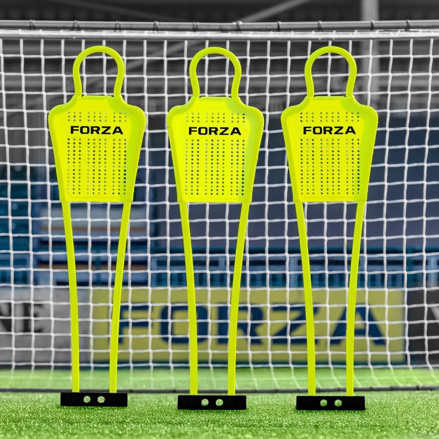 Forza 4ft Free-Kick 'Mini-Mannequins' - Training Aid for Kids (Pack of 3)