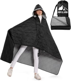 Outdoor Camping Blanket, Fleece Wat...