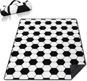 Soccer Blankets Waterproof Foldable...