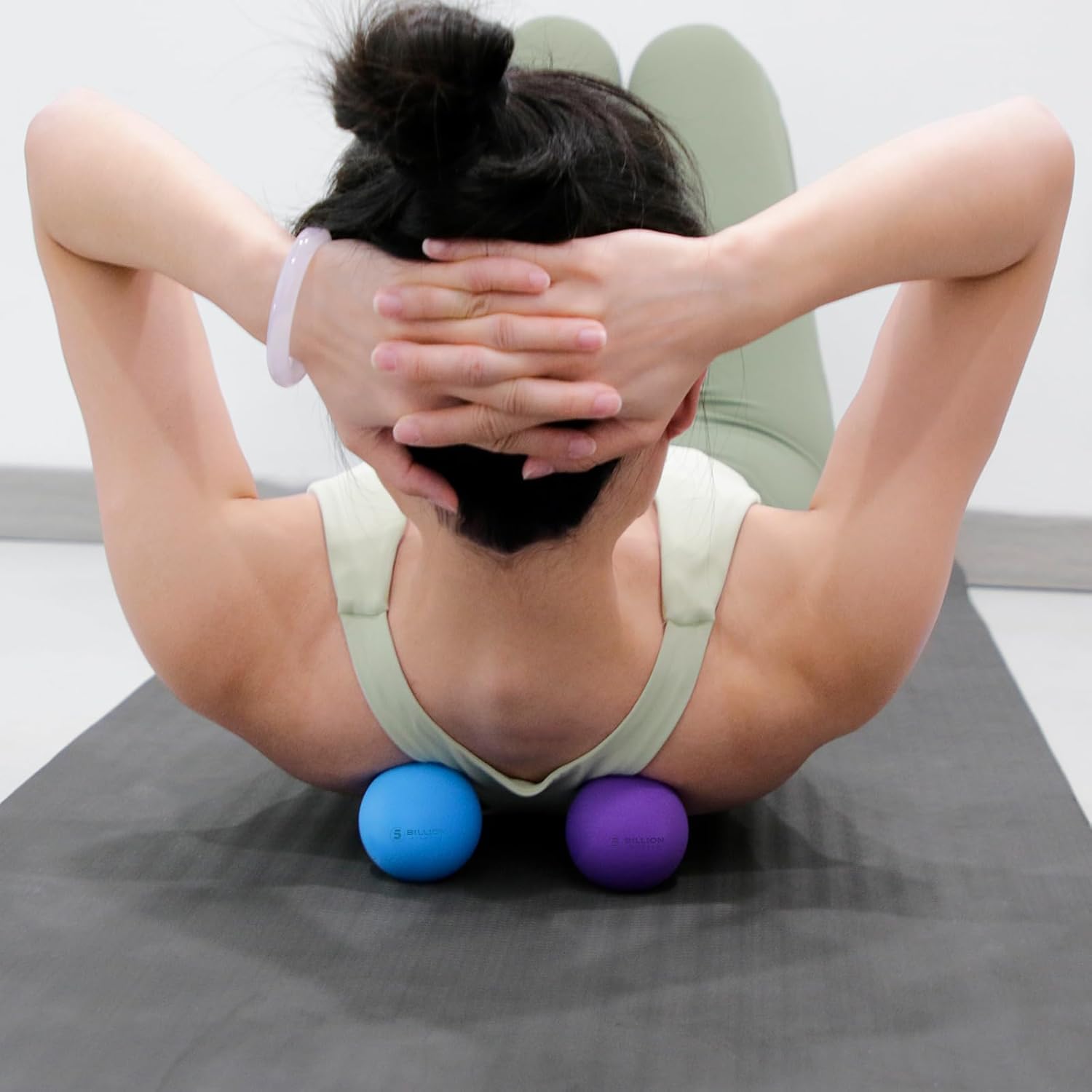 Massage Lacrosse Balls for Myofascial Release, Peanut Massage Ball, Mobility Ball for Physical Therapy - Deep Tissue Massage Tool for Trigger Point Therapy, Muscle Relaxer,Yoga Therapy - Image 2