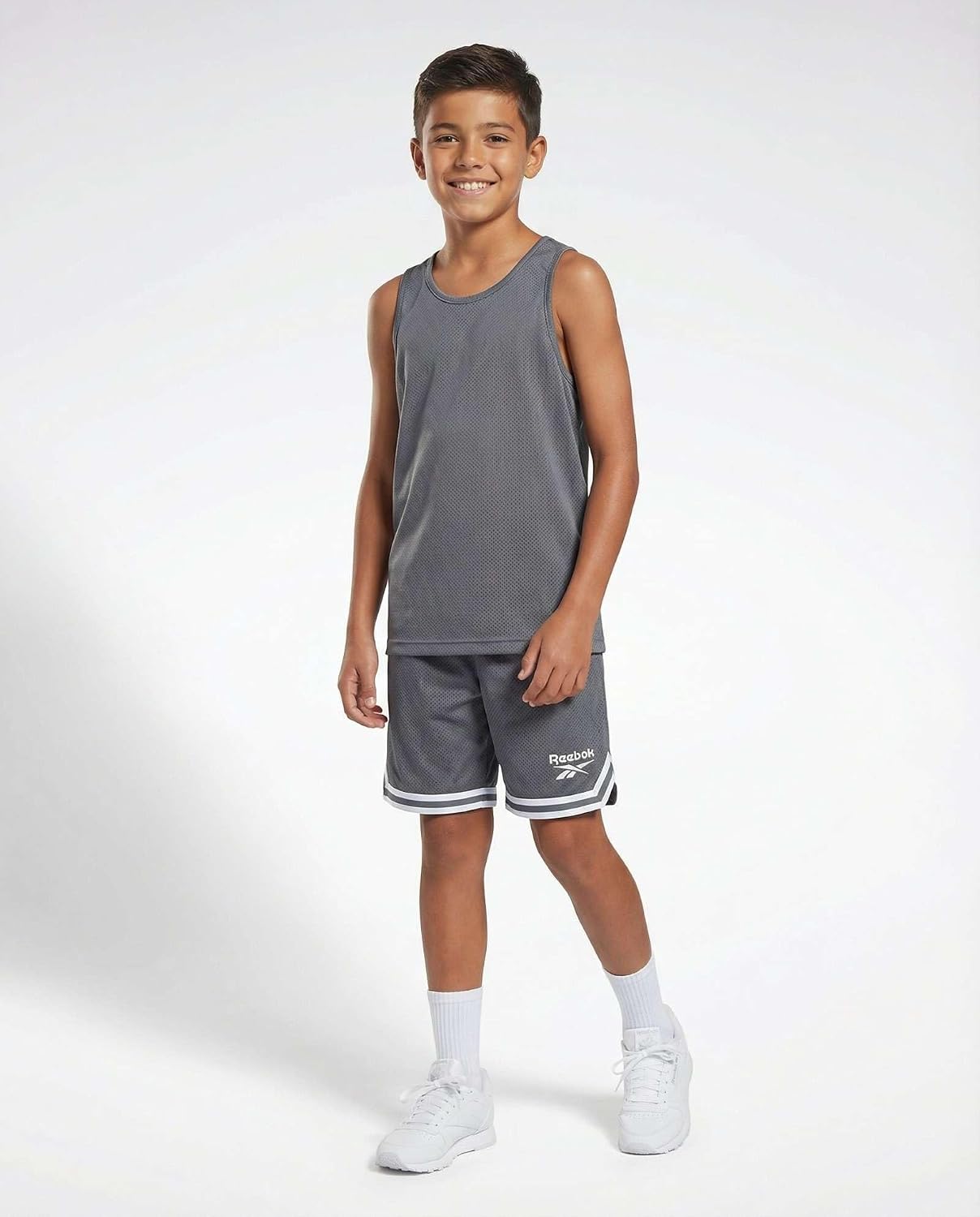 Reebok 4 Pack Boys' Mesh Athletic Shorts Kids Basketball Running Pockets | Available In Sizes 6 To 16, Teen, Youth, Soccer, Baseball, Football, Tennis, Gym, Quick Dry, Breathable, Drawstring - Image 4