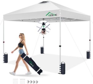 10×10 Pop Up Canopy Tent, Easy...