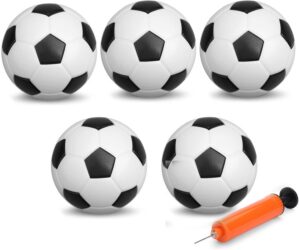 5 PCS 6 Inch Mini Soccer Ball Set w...