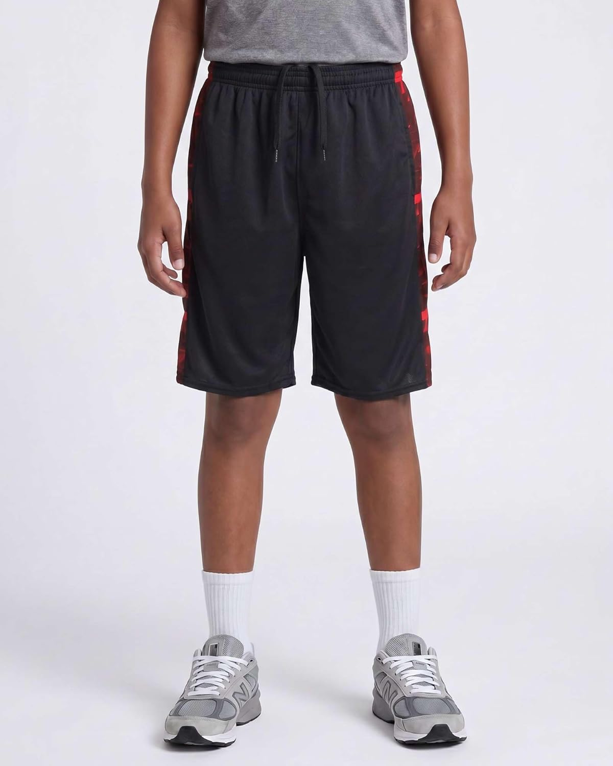 5 Pack Boys' Mesh Athletic Shorts Basketball Kids Soccer Sports Pockets | Available In Sizes 4-18, Youth, Quick Dry, Moisture Wicking, Gym, Running, Baseball, Football, School, Summer, Activewear - Image 2