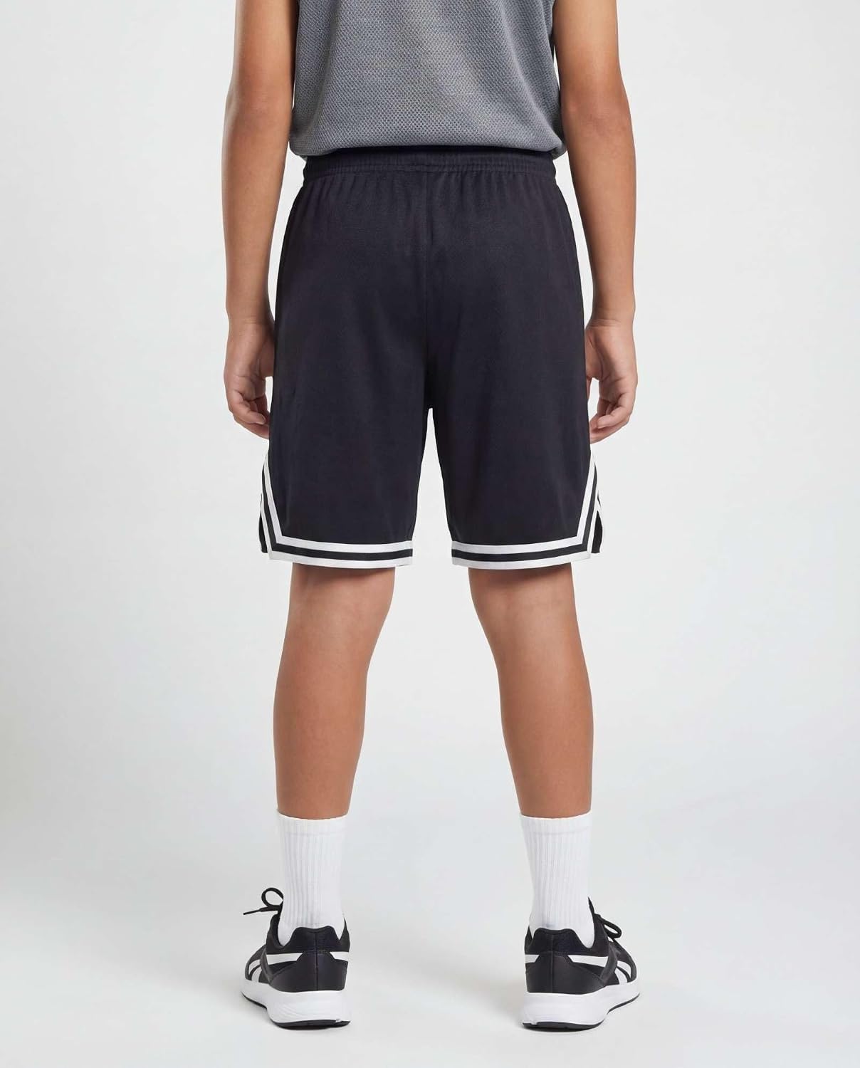 Reebok 4 Pack Boys' Mesh Athletic Shorts Kids Basketball Running Pockets | Available In Sizes 6 To 16, Teen, Youth, Soccer, Baseball, Football, Tennis, Gym, Quick Dry, Breathable, Drawstring - Image 5