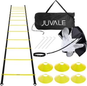 Juvale Adjustable Agility Ladder Se...