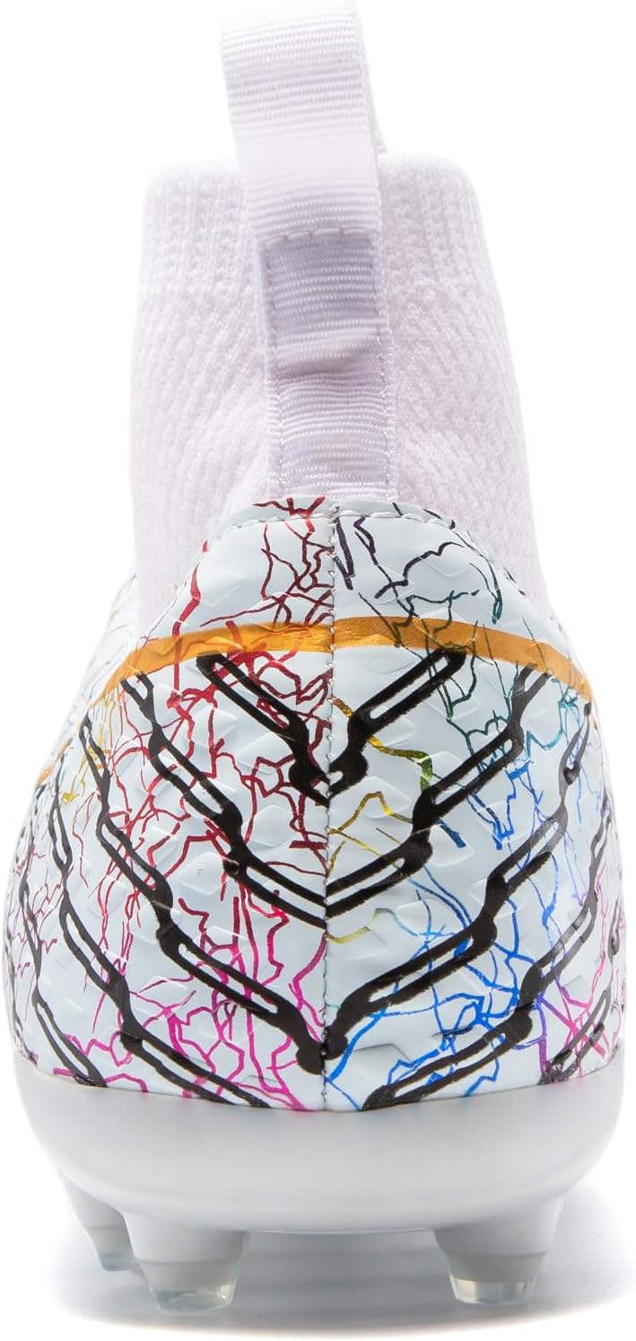 Youth Soccer Cleats - Lightweight High-Top Football Boots for Training - Image 5