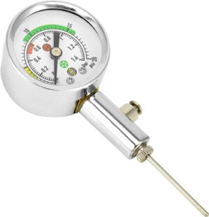 QWORK Ball Pressure Gauge, Professi...