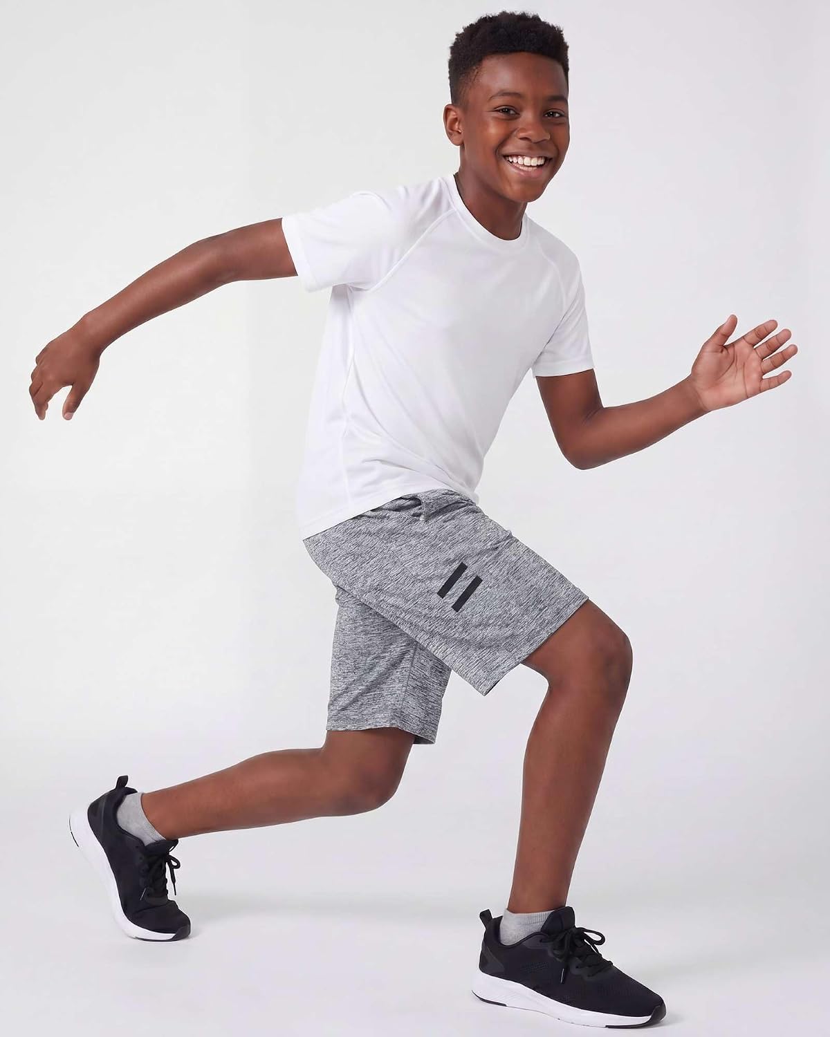 5 Pack Boys' Dry Fit Basketball Shorts Athletic Running Youth Pockets Gym | Available in Youth & Teen Sizes, Soccer, Football, Practice, Elastic Waistband, Drawstring, Golf, Hiking; Light & Breathable - Image 6