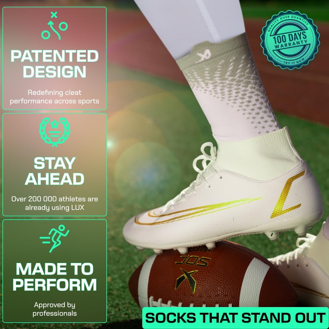 LUX Sports Performance Grip Socks Bundle - Black & White Grip Socks For Every Activity - Image 7