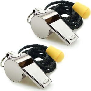 Whistle, 2 Pack Stainless Steel Spo...