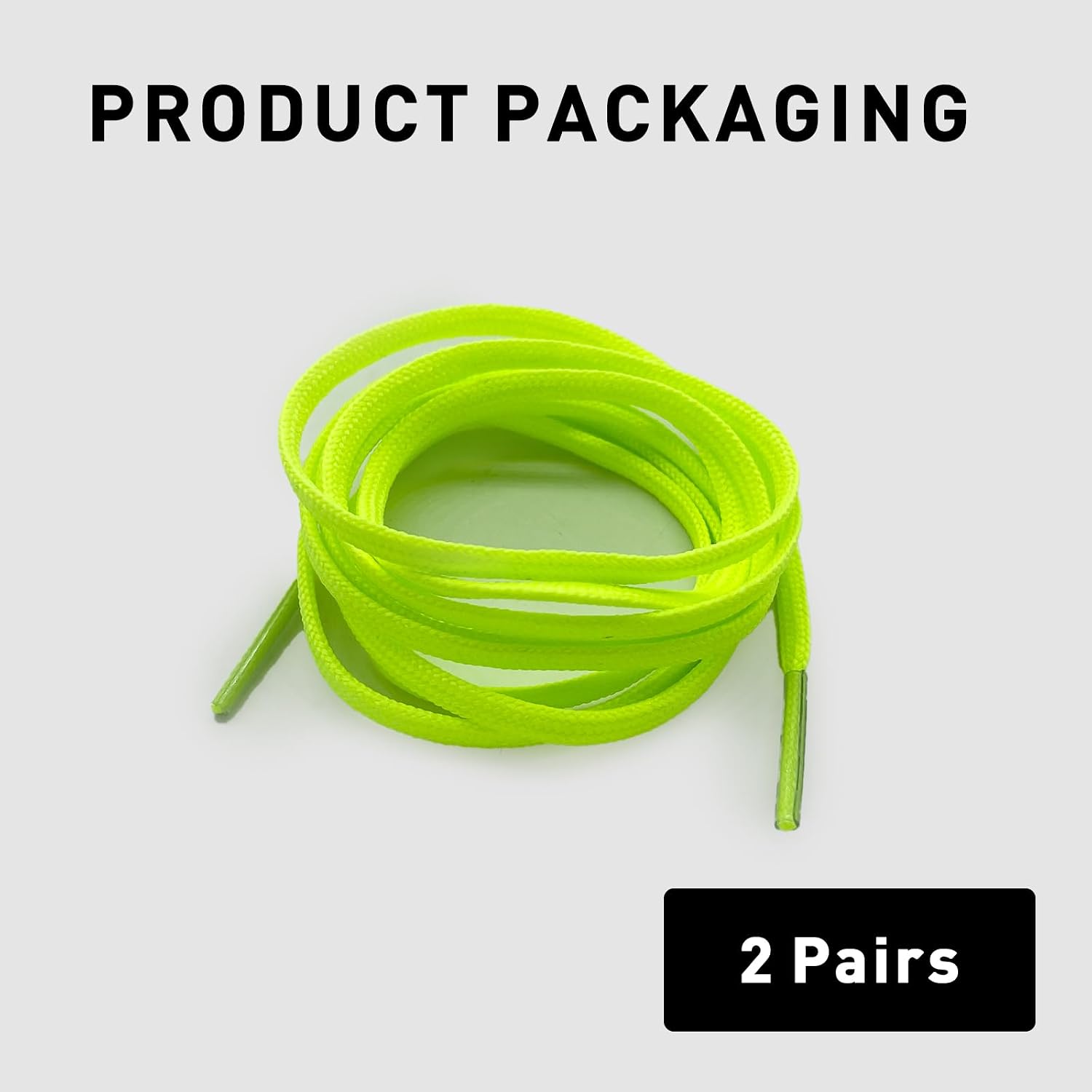 UamGlsob 2 Pairs Soccer Cleats Shoe Laces for Mercurial Shoe, 5/32"(4mm) Thin Football Shoelaces Replacement for Sneaker - Image 2