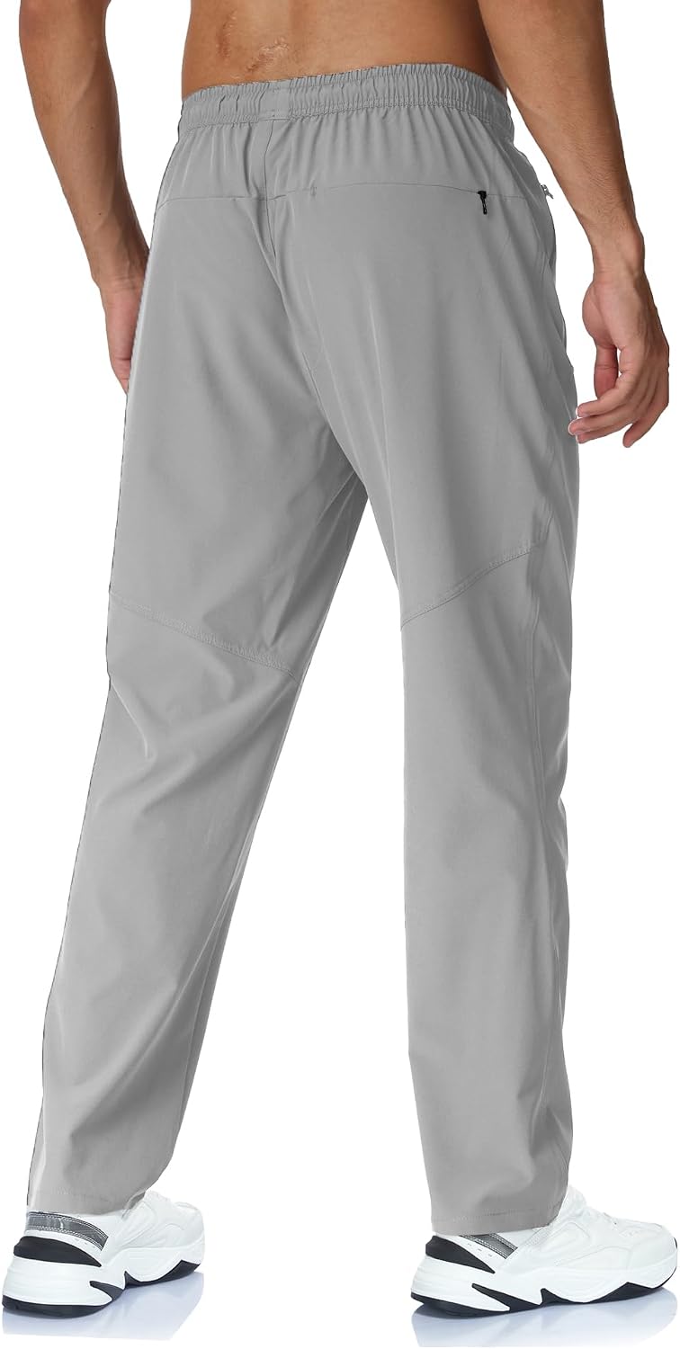 Rapoo Mens Lightweight Hiking Pants Quick Dry Stretch Joggers for Running Workout Casual - Image 5