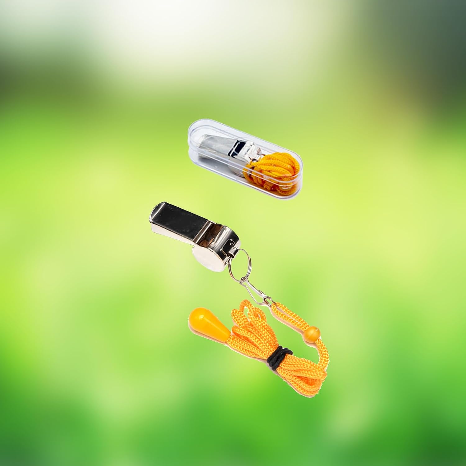 Soccer Referee-Flag Red Yellow-Cards Stainless-Whistles - Football Ref Checkered Linesman Flag Set Coach Gear Packs - Image 5